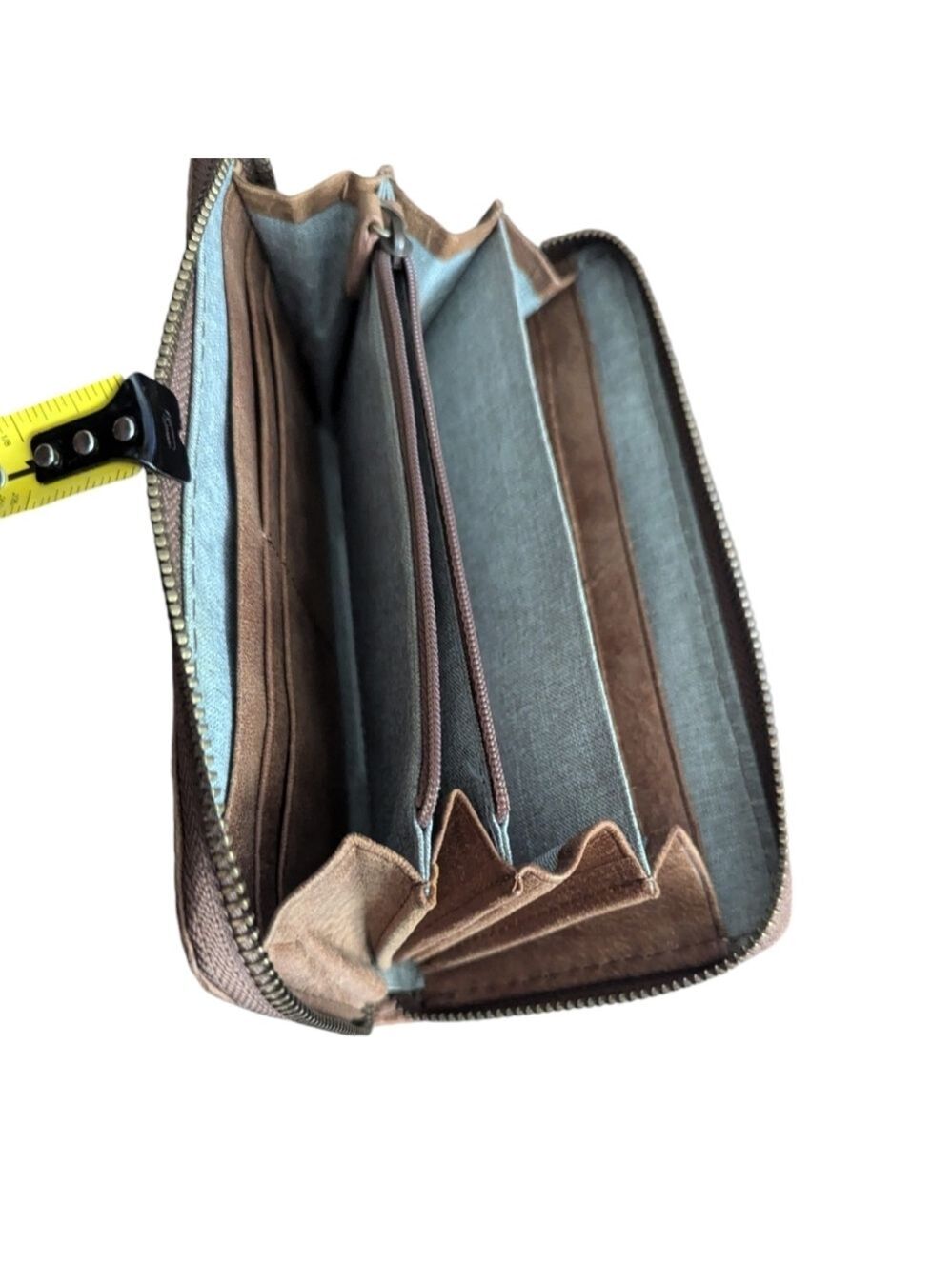 Roots Tribe Zip Around Clutch - Picture 5 of 10